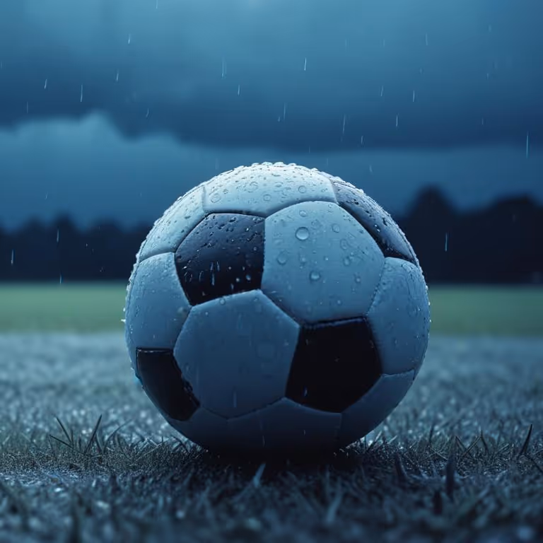 Rainbet Casino displaying a soccer ball on the field.