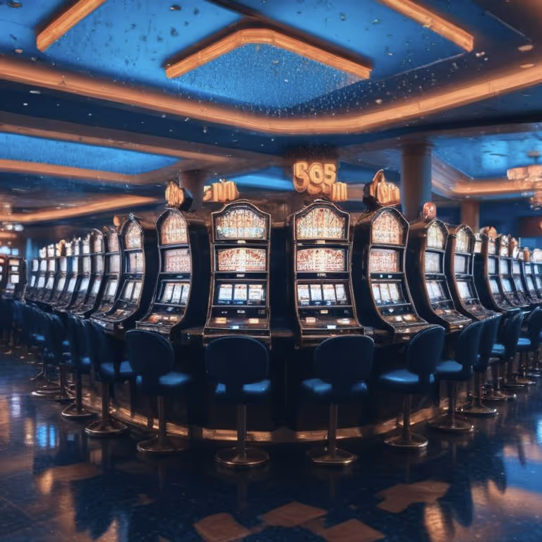 Rainbet Casino roulette wheel surrounded by gold coins.