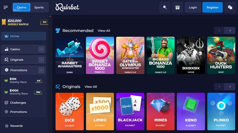 Rainbet Casino: The Best Place for Online Gaming and Sports Betting